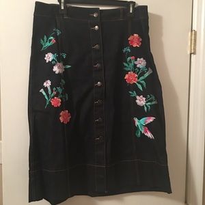 Kate Spade Jean Skirt